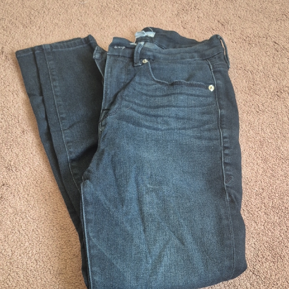 Good American Women's Dark Indigo Skinny Jeans